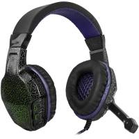 Наушники Defender Warhead G-400 (полноразмерные закрытые, c микрофоном, игровые, подсветка, подключение по USB, 2.5m, black)