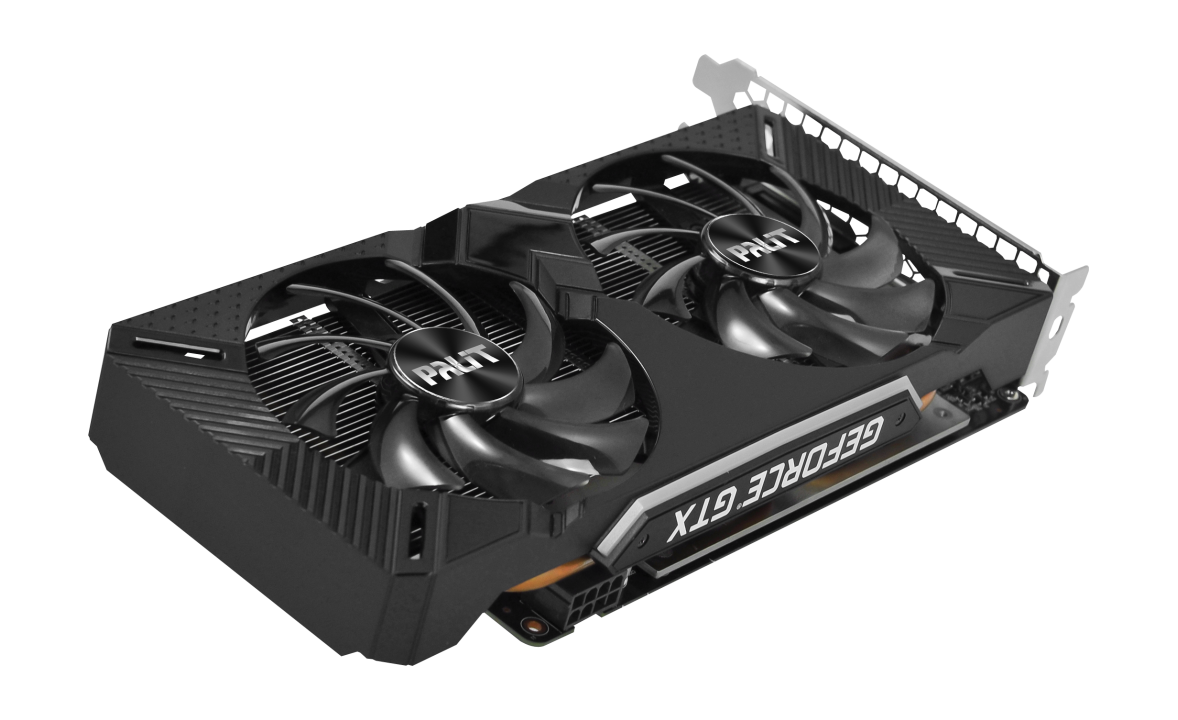 Видеокарта Palit GF GTX1660 DUAL 6Gb (192bit, GDDR5, DVI+HDMI+DP) RTL