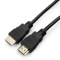 Кабель HDMI (m) - HDMI (m) 5.0m (GCC-HDMI-5M, ver.2.0, с позолоченными контактами, пакет, black) Гарнизон