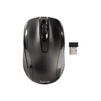 Мышь беспроводная Hama AM-7200 (optical, 800dpi, 2xAAA, black)