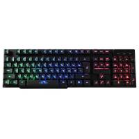 Клавиатура Oklick Genesis 760G (USB, игровая, с трёхцветной регулируемой подсветкой, black)