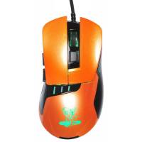 Мышь Oklick SNAKE 865G (USB, optical, 2400dpi, игровая, black-orange)