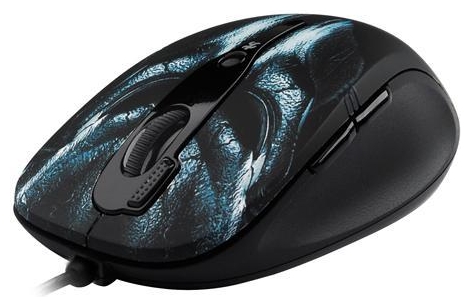 Мышь A4Tech F2 (USB, lazer, 3000dpi, blue mask)