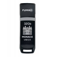 Флеш накопитель USB 2.0 32Gb FUMIKO MONACO (FMO-04, black)