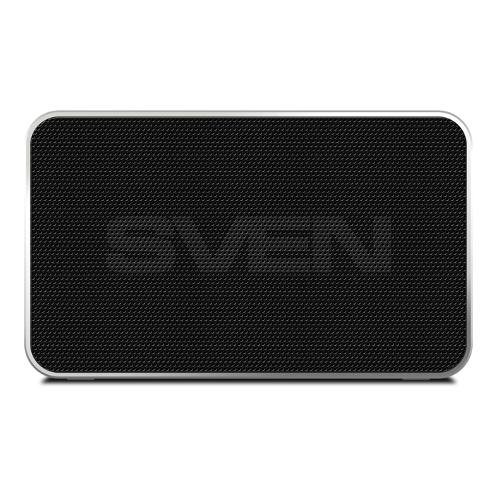 Колонка Sven PS-85 (5W, портативная, аккумулятор 600mAh, Bluetooth v.5.0, микрофон, громкая связь, AUX, USB, MicroSD, FM, MP3, алюминиевый корпус, black)