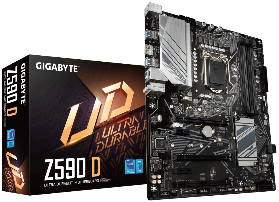 Материнская плата Gigabyte Z590 D (s1200, ATX) RTL