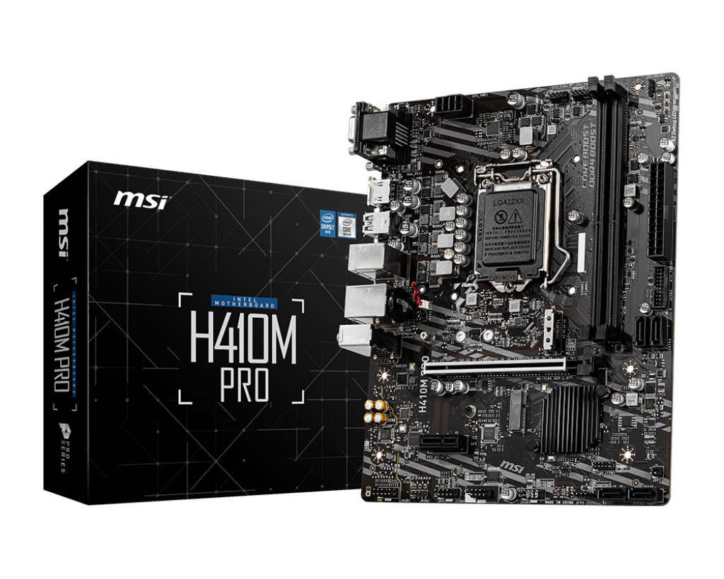 Материнская плата MSI H410M PRO (s1200, mATX) RTL