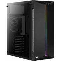Корпус AeroCool Split-A-BK-v1 (без БП, ATX, RGB, USB 3.0, black)