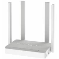 Роутер Keenetic Viva (KN-1912) (1267Mbps, 2.4/5GHz, 4 ports, 1000Mbps, 4 внешние несъёмные антенны 5dBi, USB, USB Printer/FTP Server/3G/4G/LTE, white-grey)