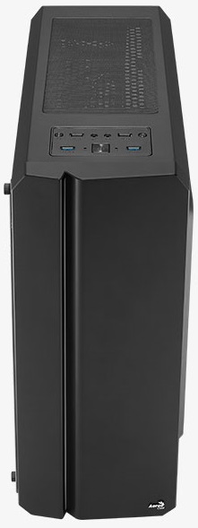 Корпус AeroCool Genesis-A-BK-V2 (без БП, ATX, USB3.0, RGB, black)