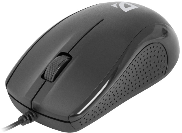 Мышь Defender Optimum MB-160 (USB, optical, 1000dpi, 1.5m, black)