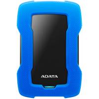 Внешний HDD 2,5" 1.0Tb ADATA (AHD330-1TU31-CBL, USB 3.2, black-blue)