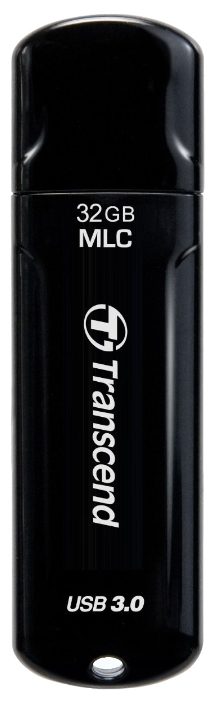 Флеш накопитель USB 3.0 32Gb Transcend JetFlash 750K (TS32GJF750K, 130Mb/s, black)