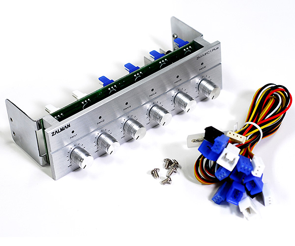 Контроллер вентилятора ZALMAN ZM-MFC1 PLUS (для 6 вентиляторов, silver)