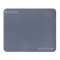 Коврик для мыши Defender Silver opti-laser (silver, пластиковый, 220х180х0.4mm)
