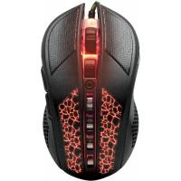 Мышь QUMO tRex (USB, optical, 2400dpi, игровая, black)