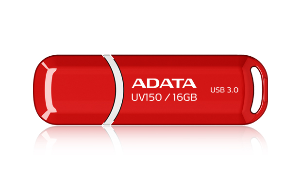 Флеш накопитель USB 3.0 16Gb ADATA UV150 (AUV150-16G-RRD, red)