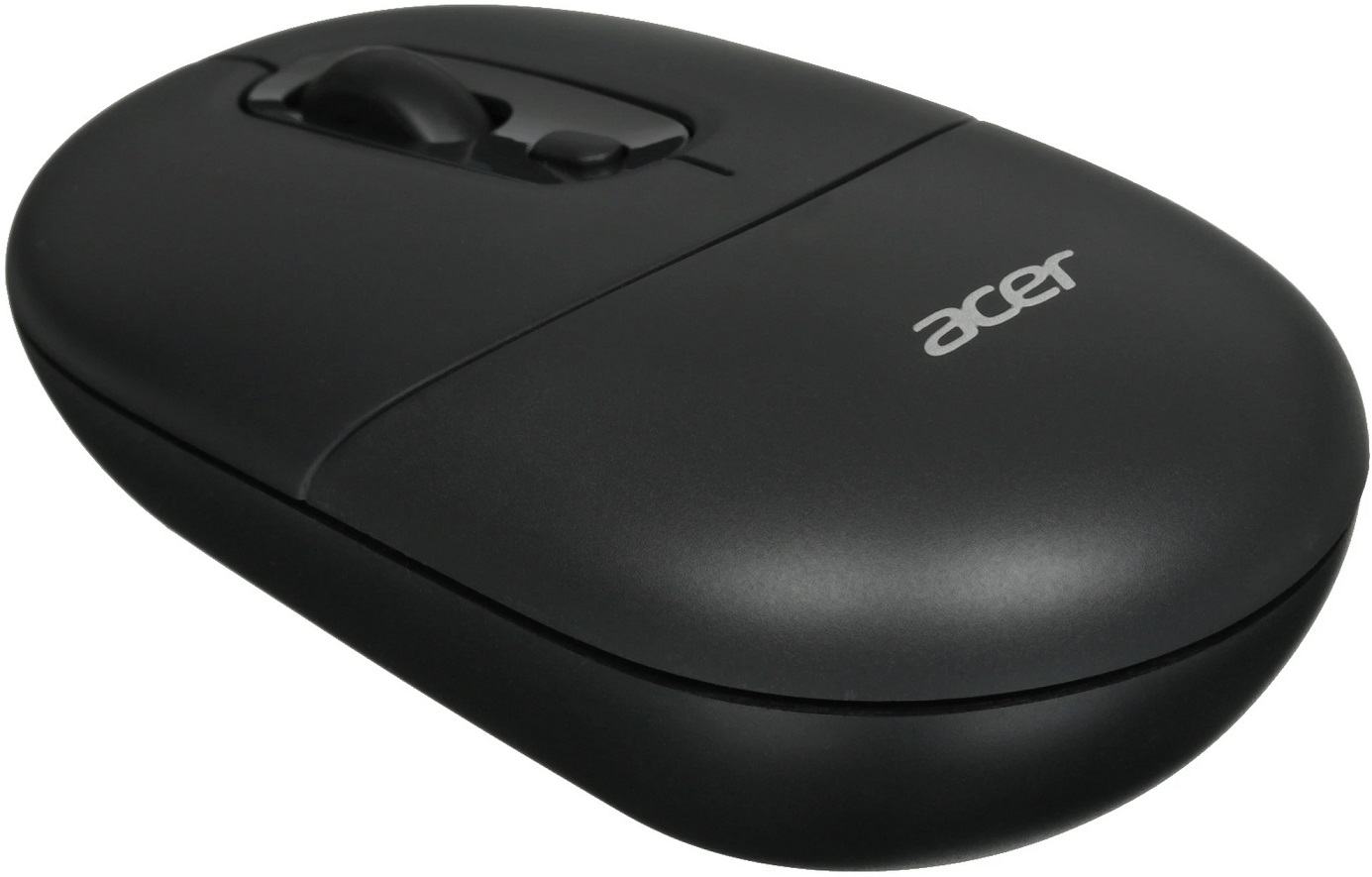 Мышь беспроводная Acer OMR301 (ZL.MCECC.01T) (Bluetooth/2.4GHz, optical, 1600dpi, аккумулятор 500mAh, бесшумный клик, подсветка, black)