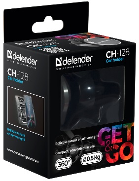 Держатель автомобильный Defender Car holder CH-128 (магнитный, на решетку вентиляции)