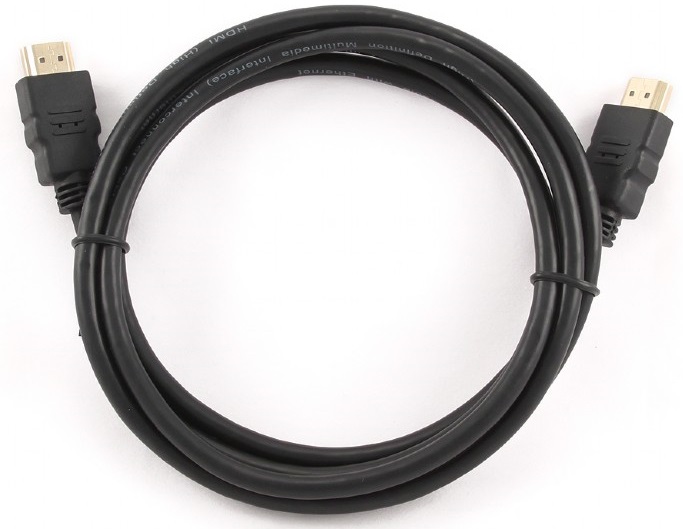 Кабель HDMI (m) - HDMI (m) 1.5m (CC-HDMI4L-1.5M, 4K, ver.2.0, с позолоченными контактами, экранированный, пакет, black) Cablexpert