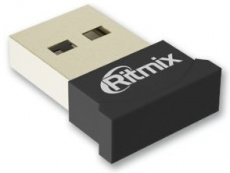 Bluetooth USB Adapter RITMIX RWA-350 (Bluetooth 5.0, Nano, black)