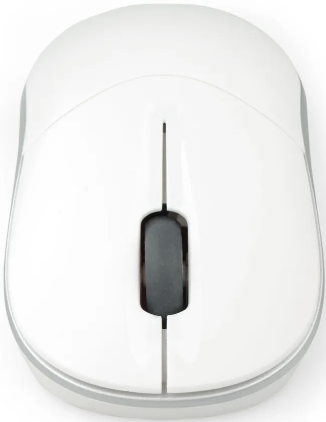 Клавиатура+мышь беспроводные Gembird KBS-7001 (white-silver)