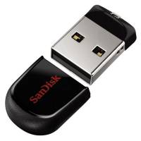 Флеш накопитель USB 2.0 16Gb SanDisk Cruzer Fit (SDCZ33-016G-B35, black)