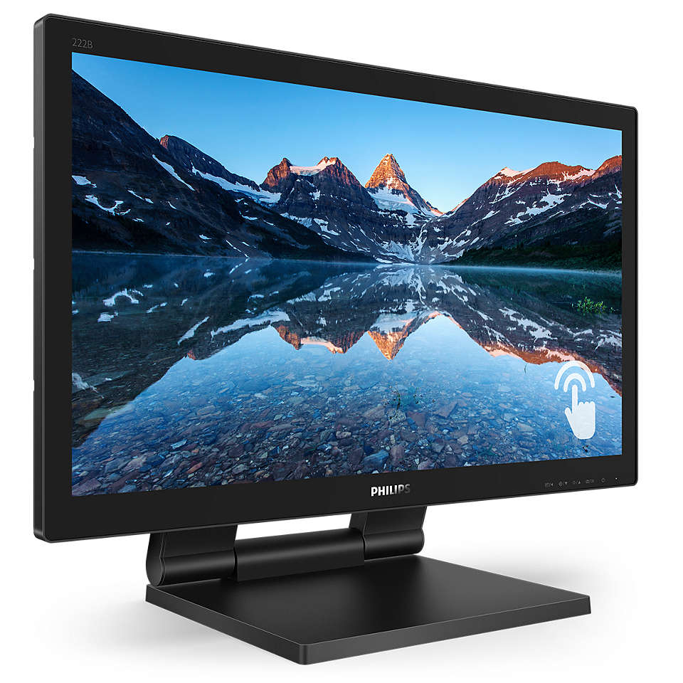 Монитор Philips 21.5" 222B9T black