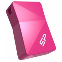 Флеш накопитель USB 2.0 16Gb Silicon Power Touch T08 (SP016GBUF2T08V1H, pink)