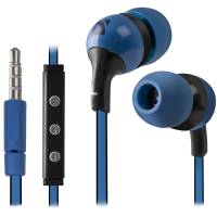 Наушники Defender Pulse 452 (затычки, для мобильных устройств, с микрофоном, 1.2m, black-blue)