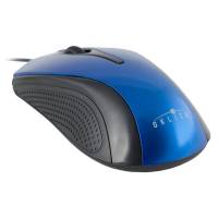 Мышь Oklick 215M (USB, optical, 1000dpi, black-blue)