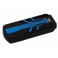 Флеш накопитель USB 3.0 32Gb Kingston DataTraveler R3.0 G2 (DTR30G2/32GB, 120Mb/s, black-blue)