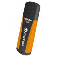 Флеш накопитель USB 3.0 8Gb Transcend JetFlash 810 (TS8GJF810, 55Mb/s, black-orange)