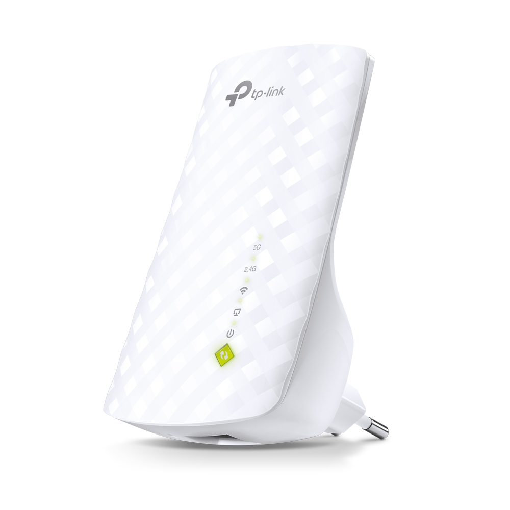 Усилитель беспроводного сигнала TP-LINK TP-LINK RE200 (750Mbps, 2.4/5GHz, 1 port, 100Mbps, 3 внутренние антенны, 20dBM, white)