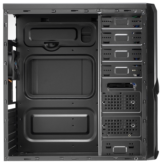 Корпус AeroCool "V3X" (без БП, ATX, black-red)