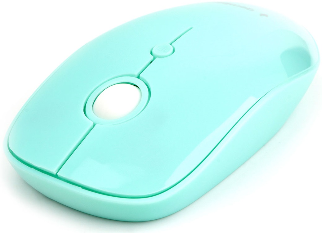 Мышь беспроводная Gembird MUSW-395 (optical, 1600dpi, AA, turquoise)