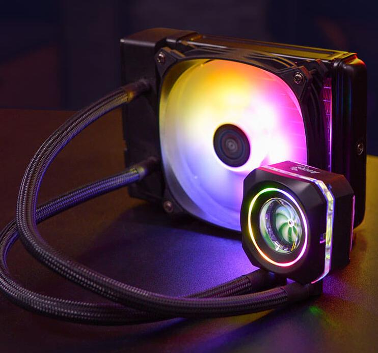Водяное охлаждение Aerocool Pulse L120F (1150/1151/1155/1156/1200/1366/2011-V3/2066/775/AM2/AM3/AM4/FM1/FM2, Радиатор: Al, Водоблок: Cu, вентилятор: 120mm, 600-1800rpm, 11-32dBa, 4pin, PWM, Помпа: керамический подшипник (80 000 часов), 2800rpm, 25dBa, 3pi