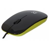 Мышь Defender NetSprinter 440 BG (USB, optical, 800dpi, ультратонкая для ноутбука, black-green)