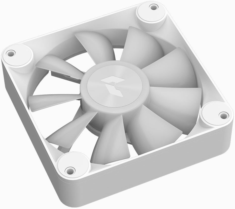 Вентилятор APNX FP1-140 PWM ARGB WH (140x140x30mm, Hydro, 500-1300rpm, 16-33dBa, 4pin, PWM, ARGB LED, white) RTL