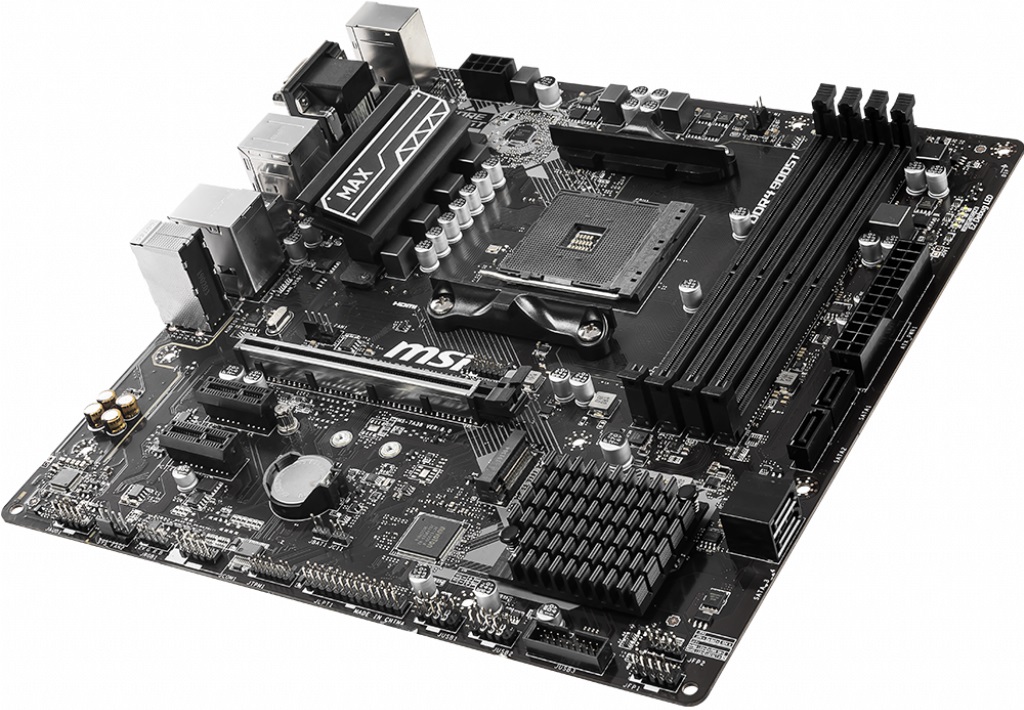 Материнская плата MSI B450M PRO-VDH MAX (AM4, mATX) RTL
