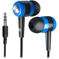 Наушники Defender Basic-616 (затычки, без микрофона, 1.1m, black-blue)