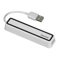 USB 2.0 HUB Hama 012169 (4 порта, white)