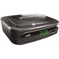 Тюнер для цифрового ТВ внешний / Медиа-проигрыватель LUMAX DV2108HD (1080p, DVB-T/T2/DVB-C, HDMI, JPEG, MKV, MOV, IPTV, USB, Time Shift, поддержка сетевой карты Wi-Fi и 3G модема через порт USB, black)