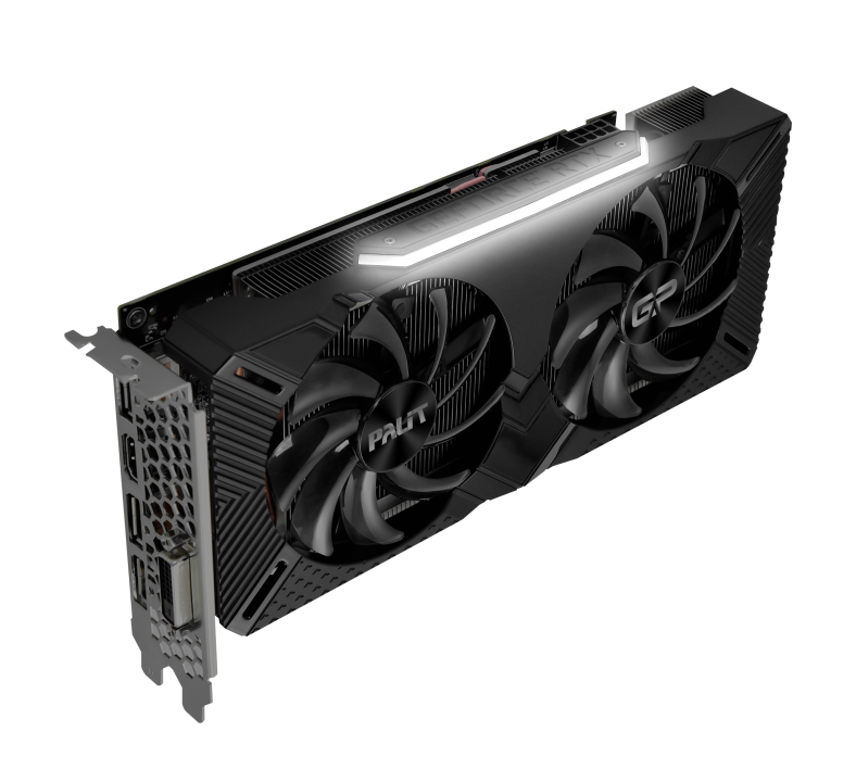 Видеокарта Palit GF RTX2070 DUAL 8Gb (256bit, GDDR6, HDMI+3xDP+DVI) RTL
