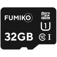 Карта памяти SDmicro Card 32Gb FUMIKO (FMD-15, Class 10, UHS-I, до 104MB/s, без адаптера)