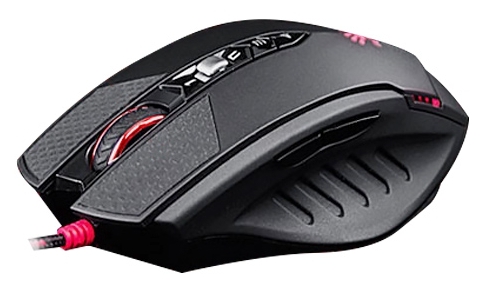 Мышь A4Tech Bloody T7 (USB, optical, 4000dpi, игровая, RGB подсветка, black)