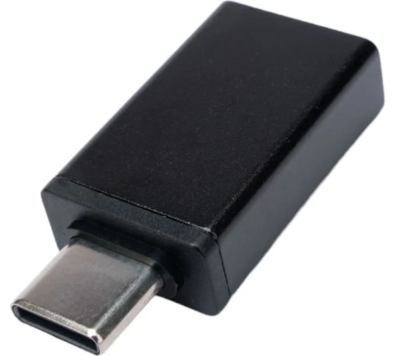 Переходник USB-OTG (GCC-A-USB3-CMAF, USB Type-C (m) / USB 3.0 (f), black) Гарнизон