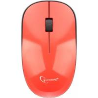 Мышь беспроводная Gembird MUSW-111-CRL (optical, 1200dpi, AA, black-red)