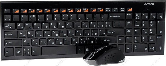 Клавиатура+мышь беспроводные A4Tech 9500H wireless