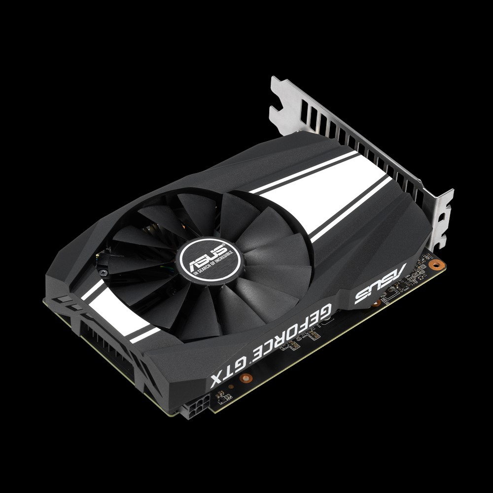 Видеокарта ASUS GF GTX1650 Super 4Gb (PH-GTX1650S-4G, 128bit, GDDR6, DVI+HDMI+DP) RTL